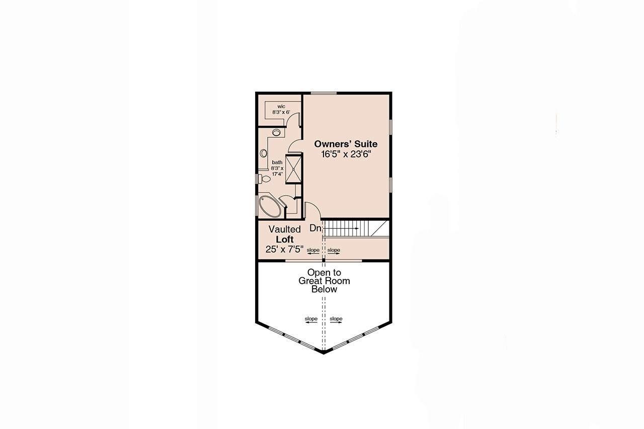 Logsden Second Floor Plan - 2nd Floor Plan