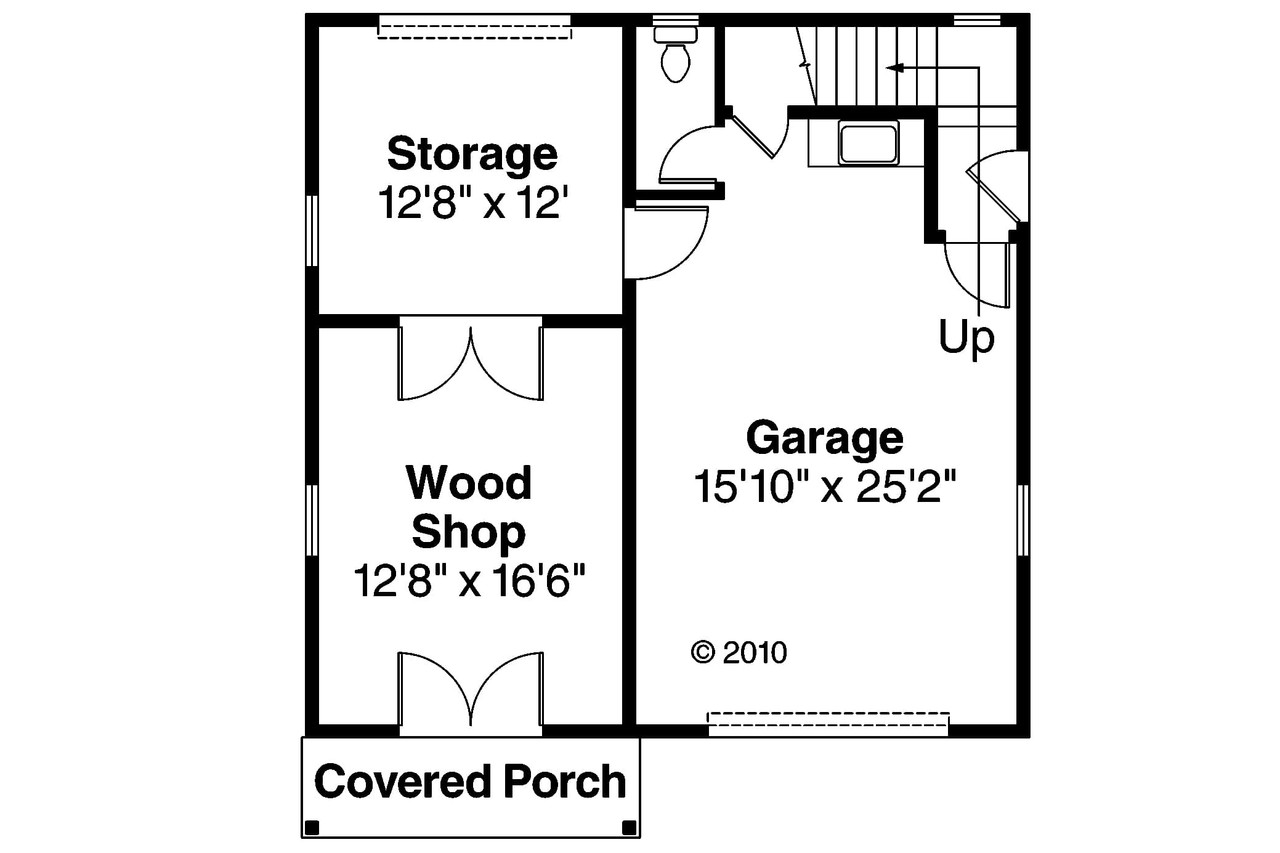 Country House Plan - 63498 - 1st Floor Plan