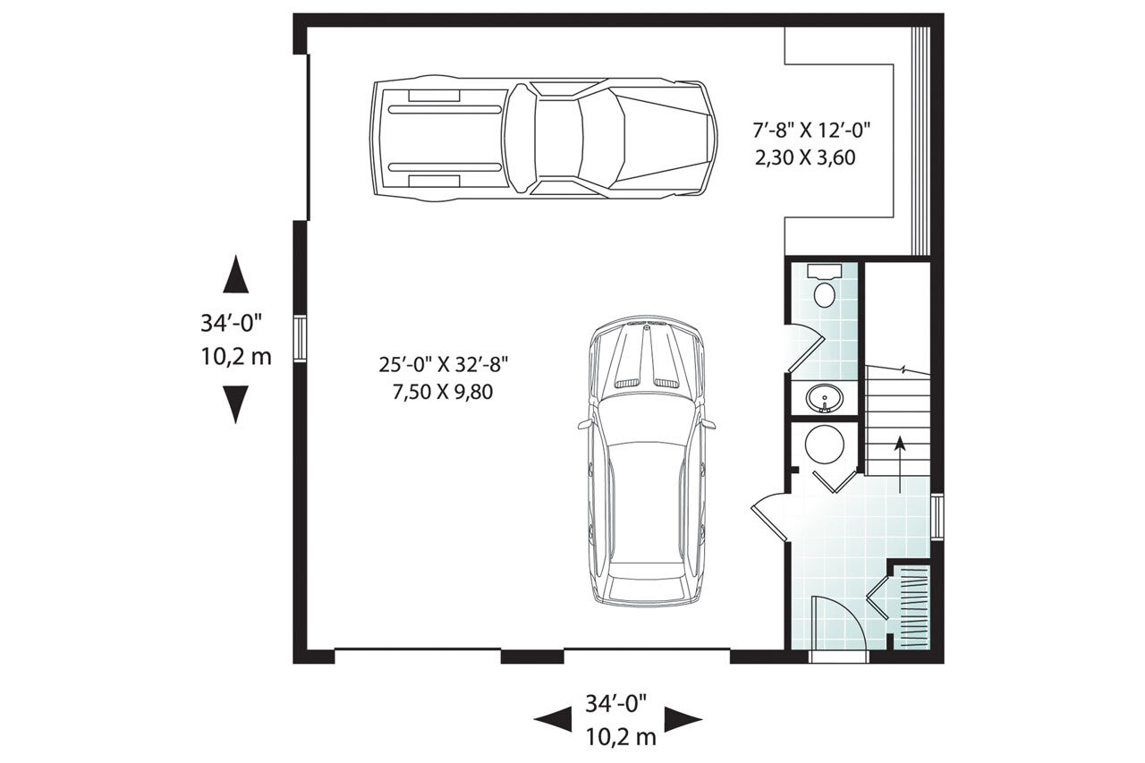 Country House Plan - Kilkenny 64150 - 1st Floor Plan