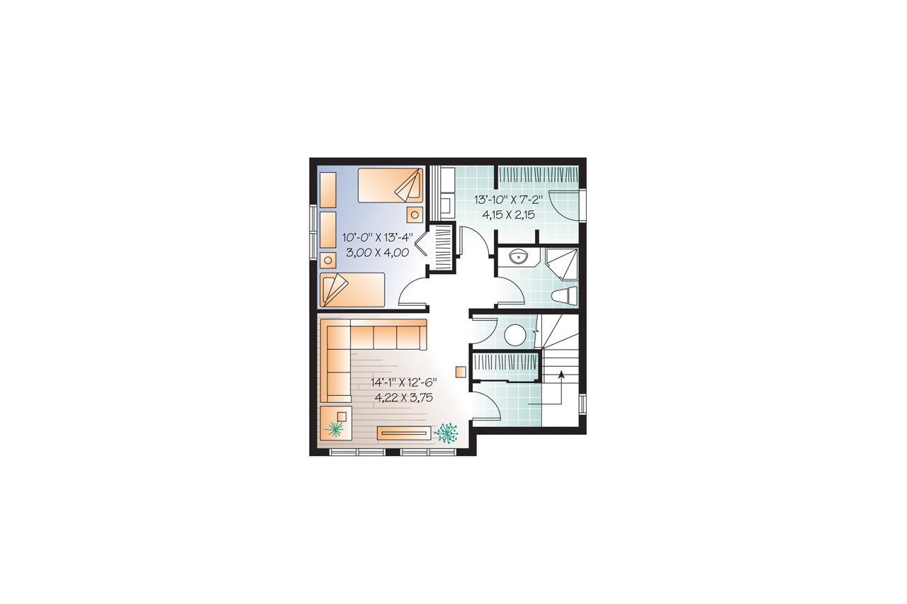 Country House Plan - Chestnut 65005 - Basement Floor Plan