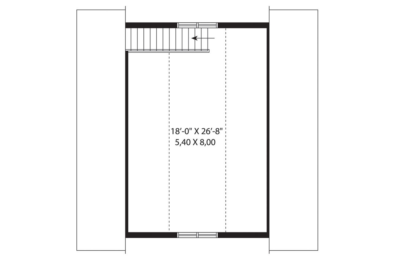 Secondary Image - Country House Plan - Wisteria Way 67351 - 2nd Floor Plan