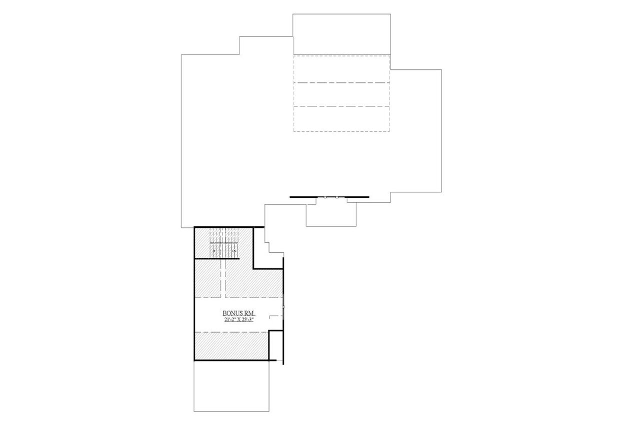 Secondary Image - Lodge Style House Plan - Mountain 69353 - 2nd Floor Plan