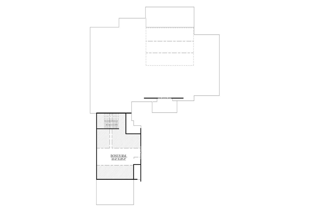 Secondary Image - Lodge Style House Plan - Mountain 69353 - 2nd Floor Plan