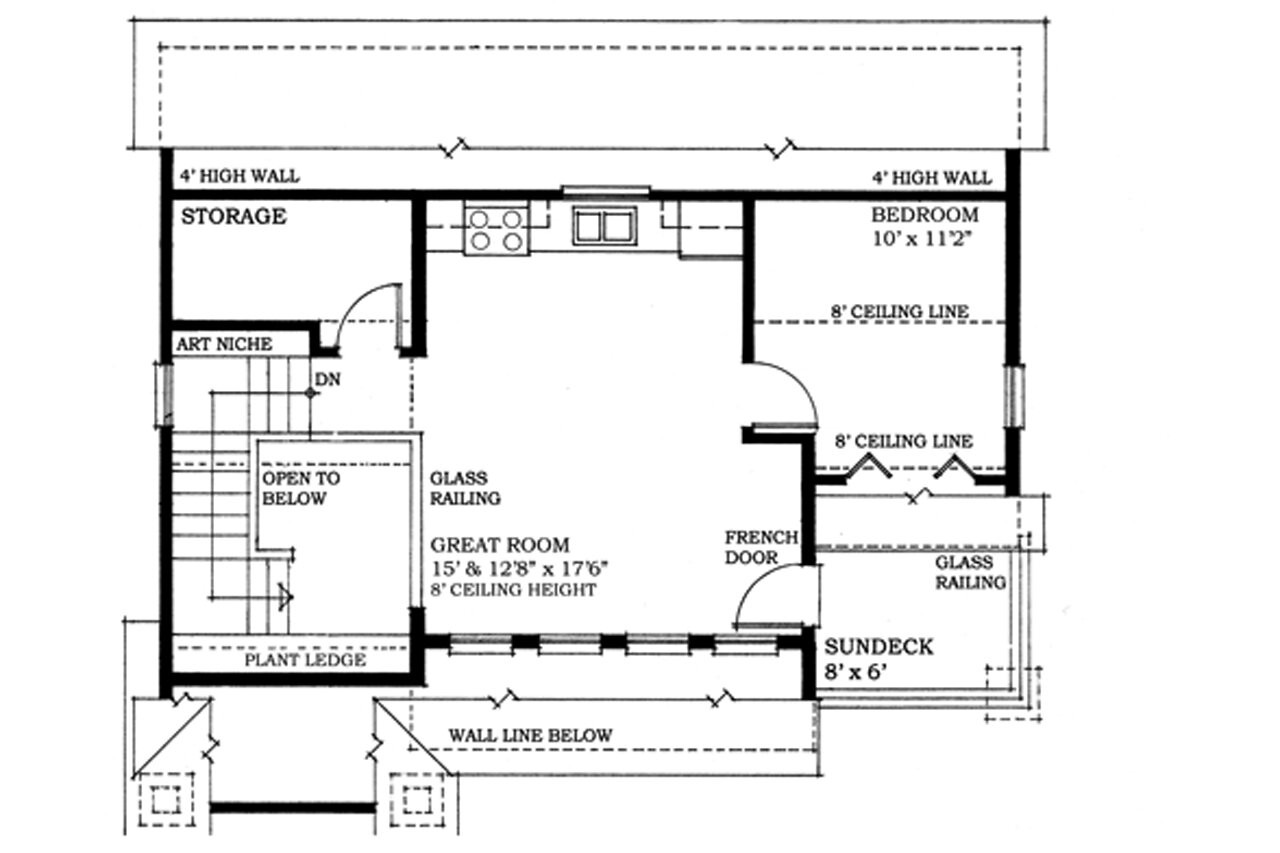 Craftsman House Plan - Seakyte 70329 - Optional Floor Plan