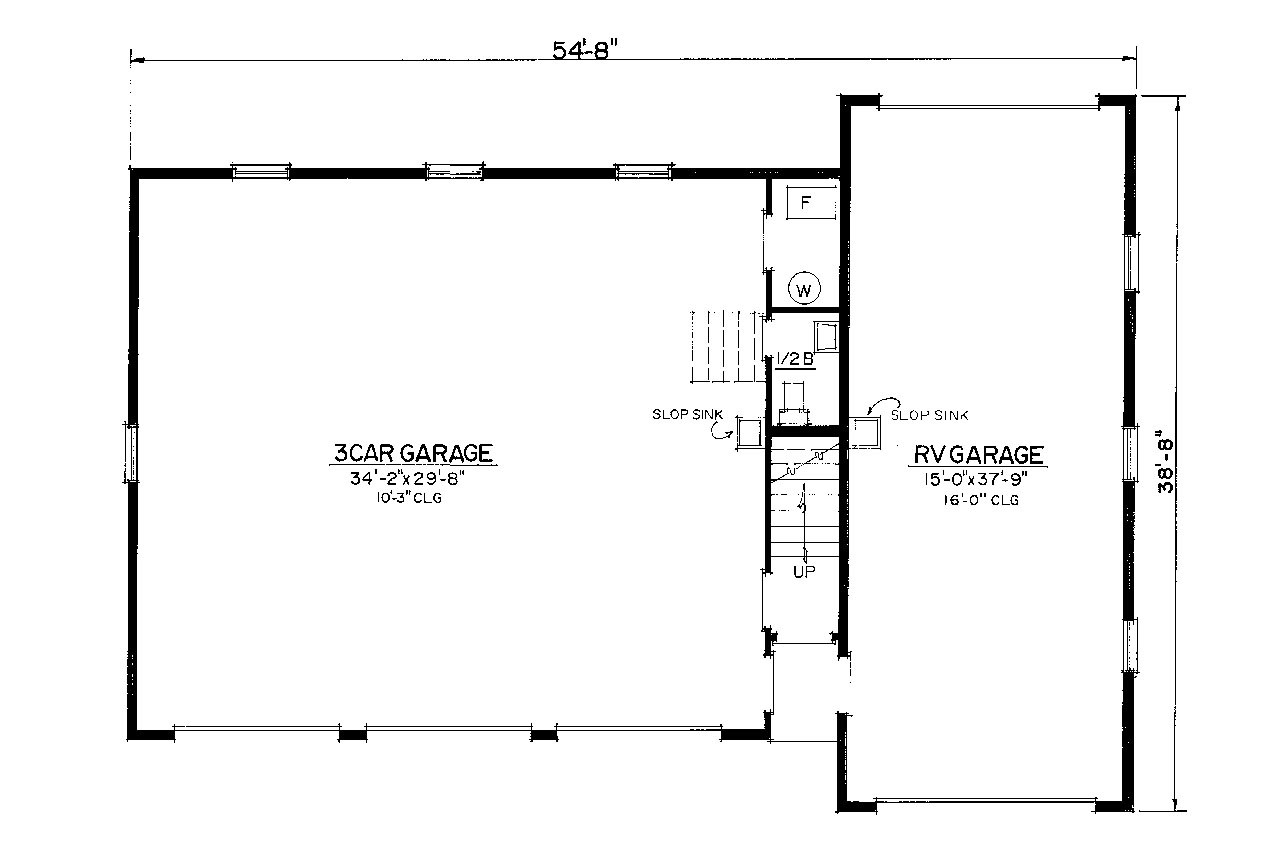 Craftsman House Plan - 70463 - 1st Floor Plan