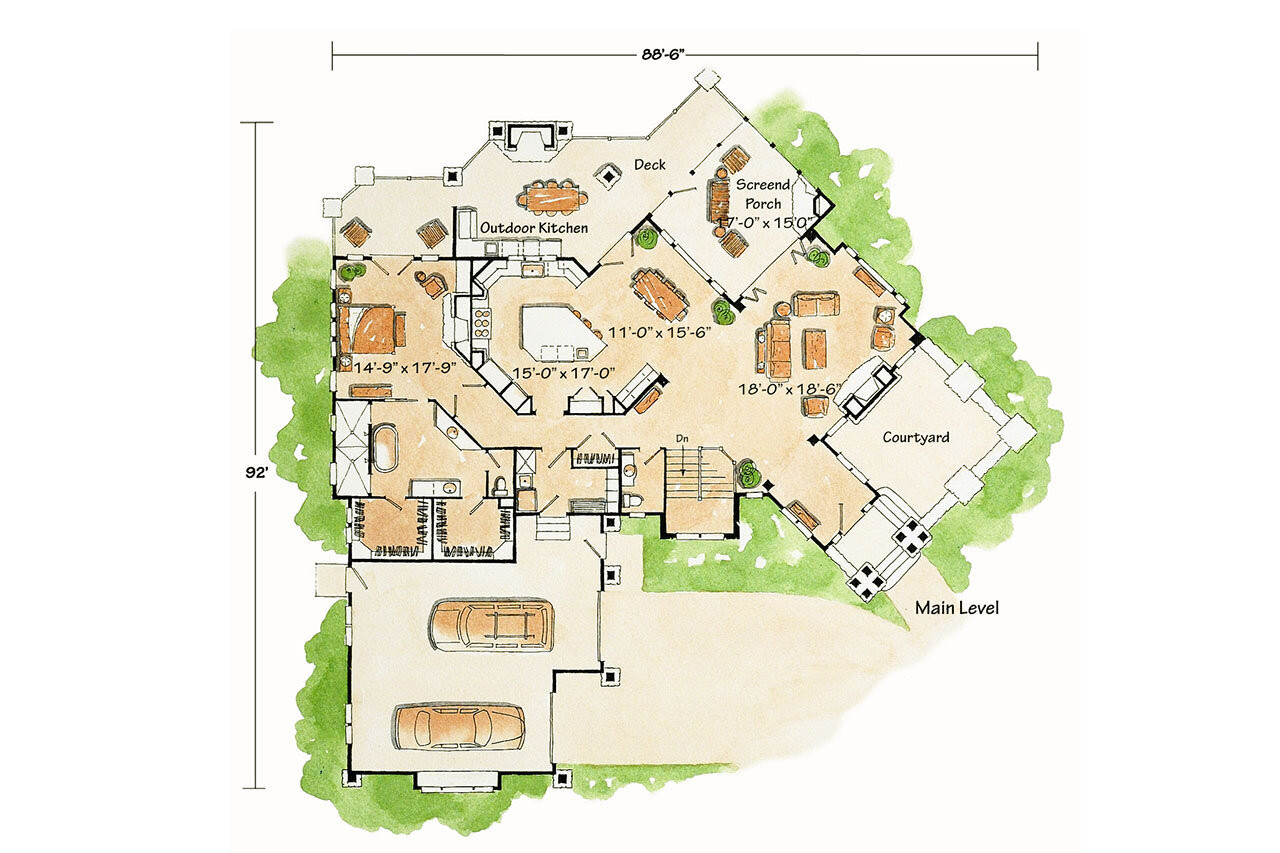 Garden Grove #71564 | The House Plan Company