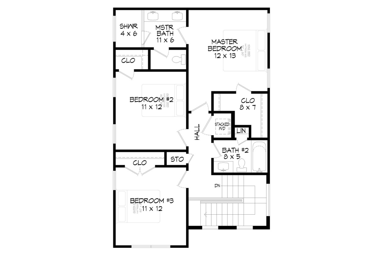 Contemporary House Plan - Stones River 1.5 73810 - Other Floor Plan