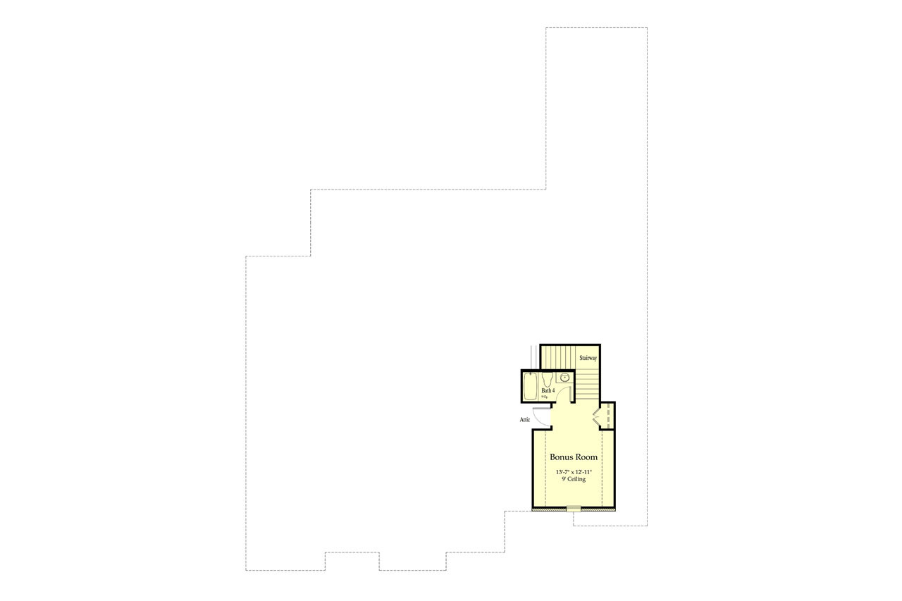 Secondary Image - Farmhouse House Plan - 74315 - 2nd Floor Plan