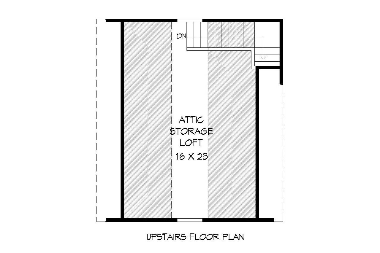 Secondary Image - Country House Plan - 74792 - 2nd Floor Plan