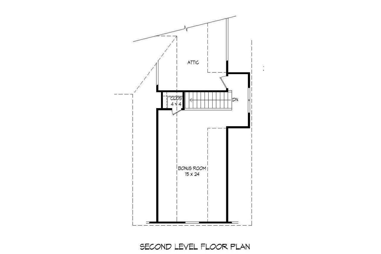 Secondary Image - Classic House Plan - 75155 - 2nd Floor Plan