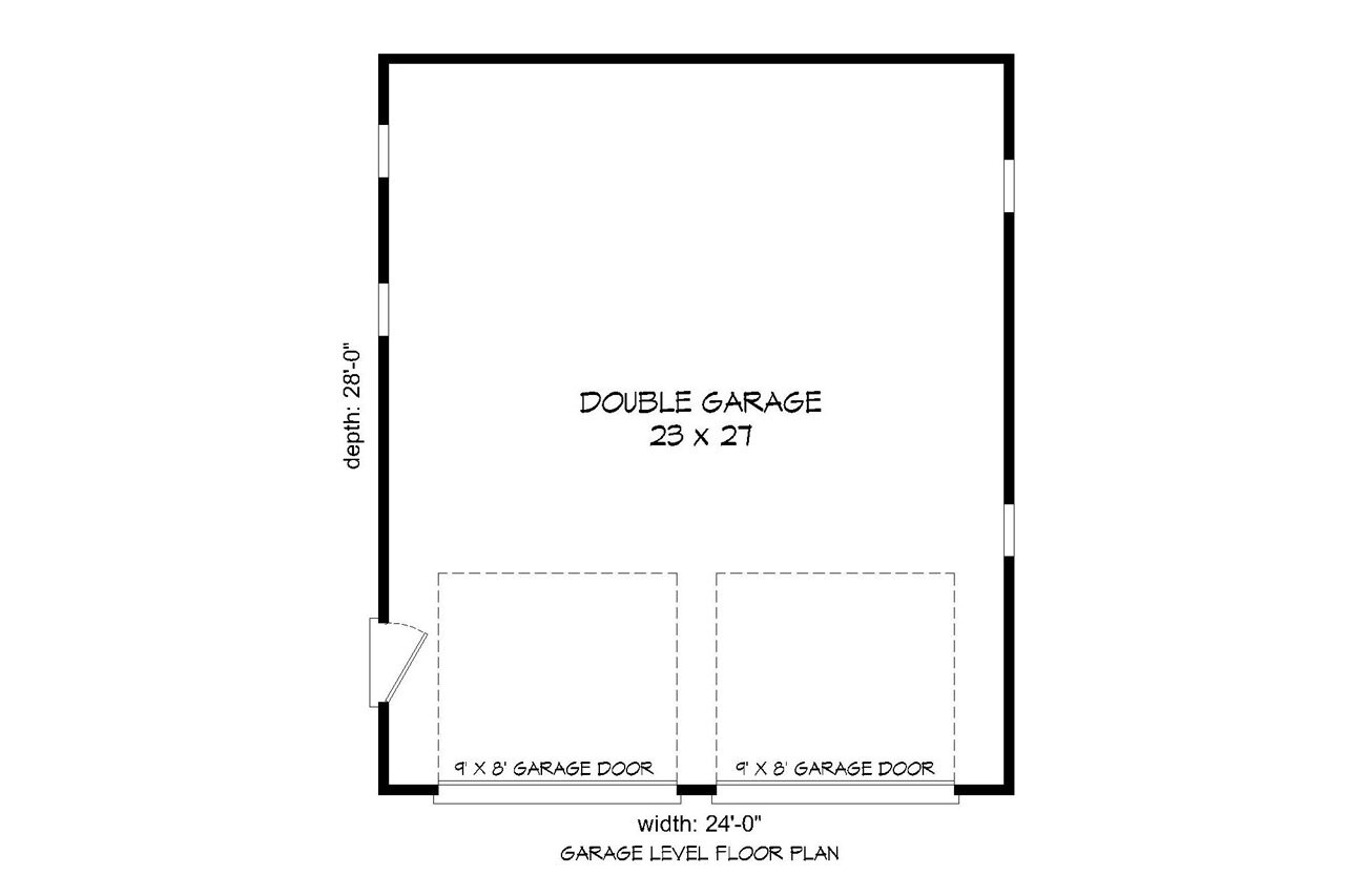 Traditional House Plan - 76552 - 1st Floor Plan