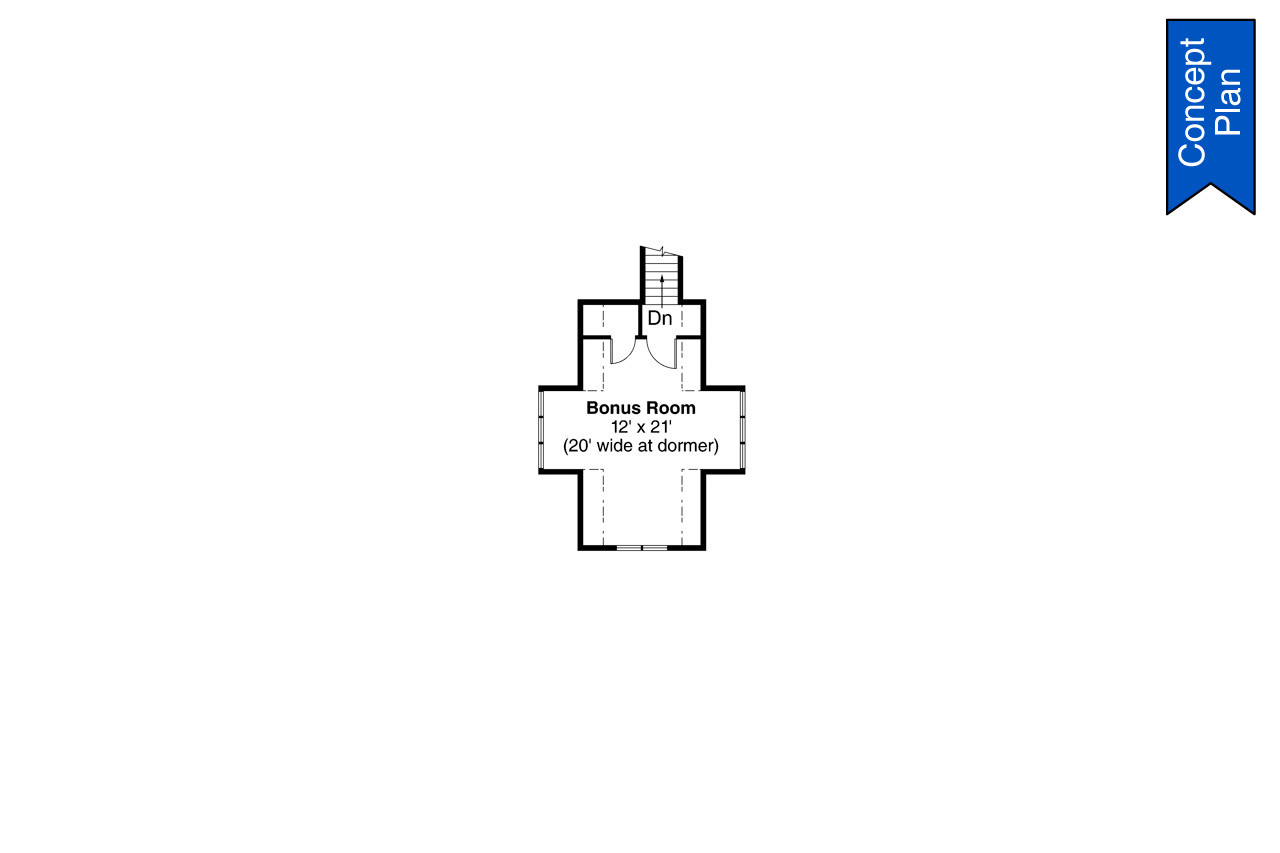 Secondary Image - Craftsman House Plan - Emmons 78068 - 2nd Floor Plan