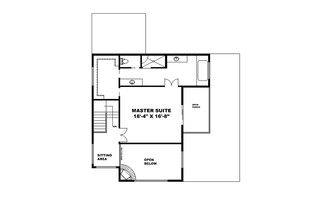 Contemporary House Plan - 78356 - Other Floor Plan