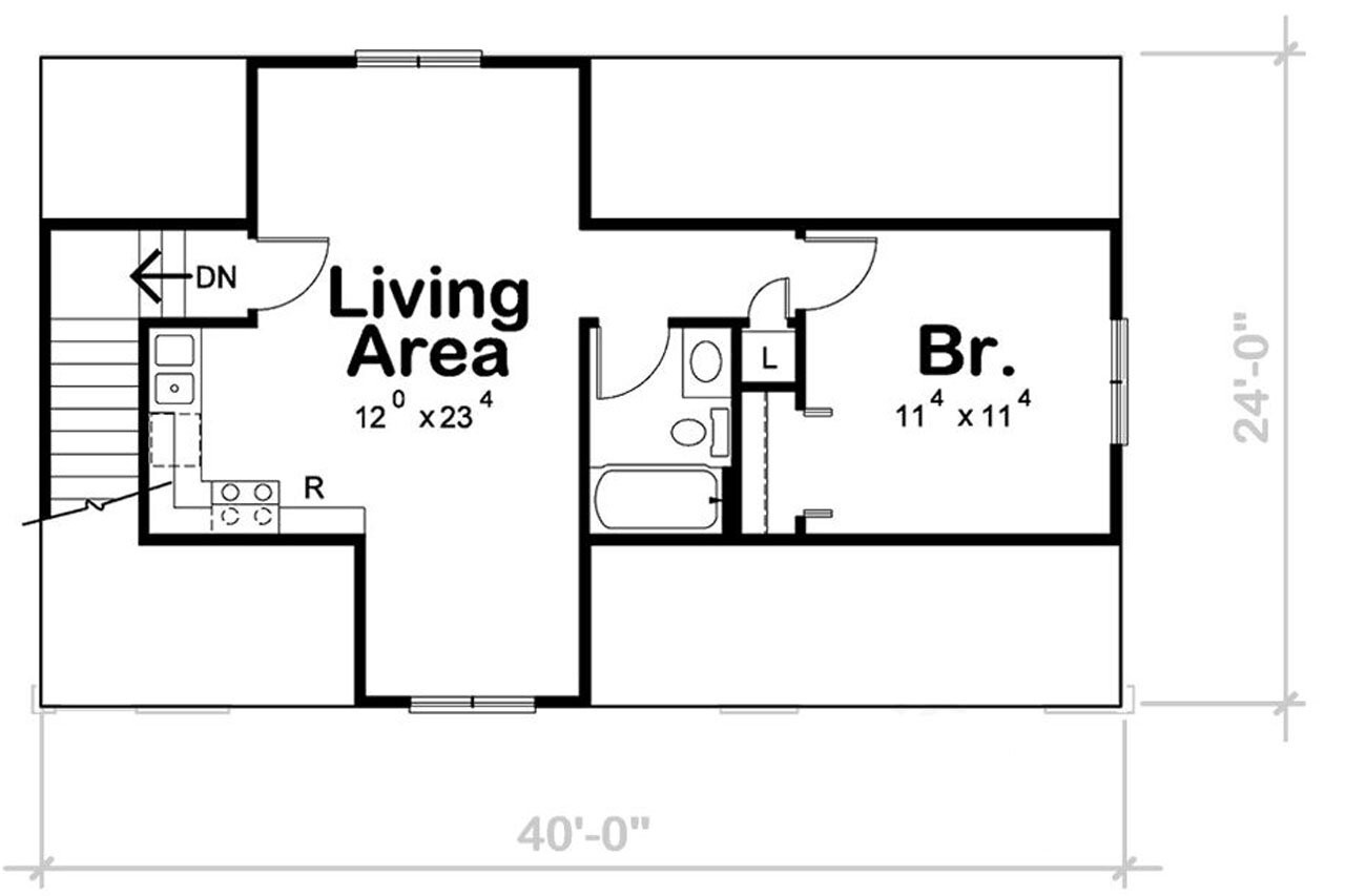 Secondary Image - Traditional House Plan - 79164 - 2nd Floor Plan