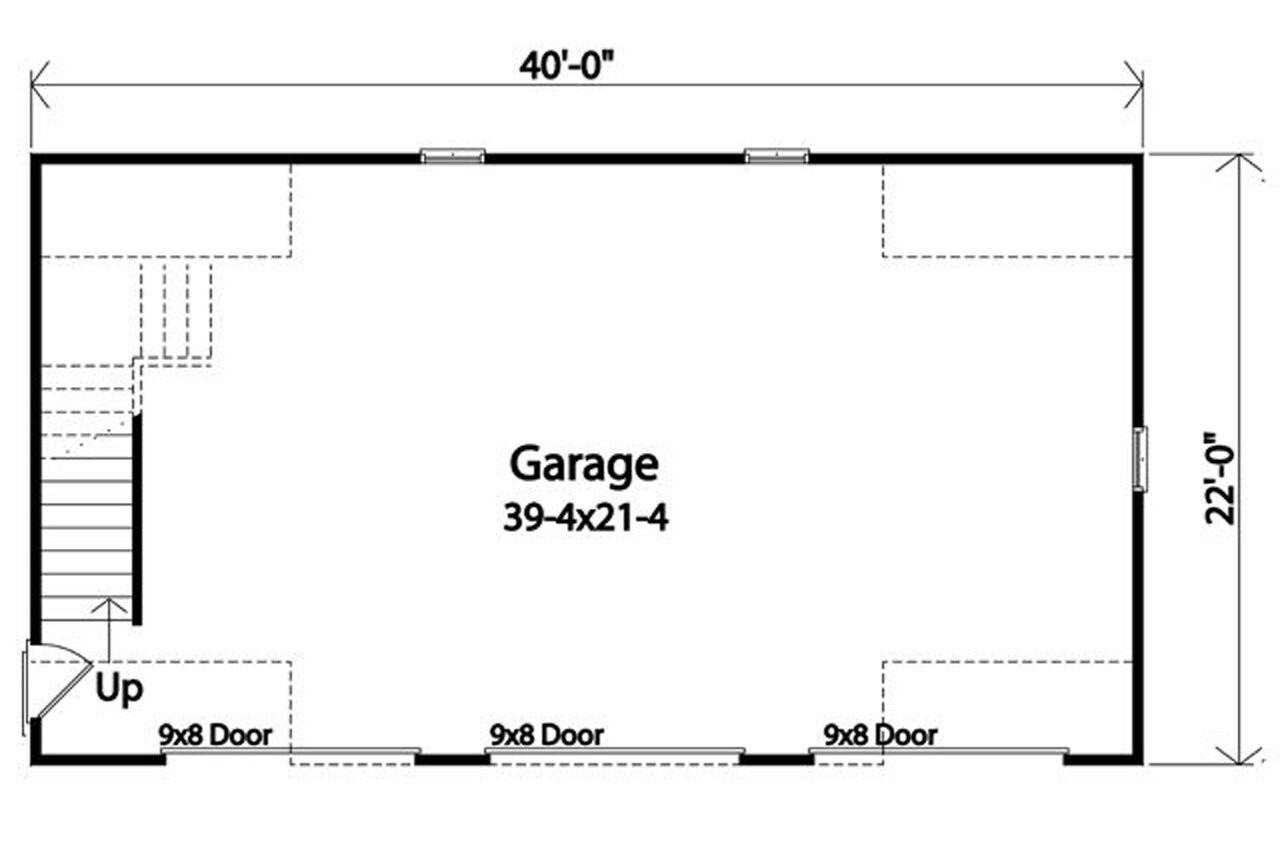 Country House Plan - 79753 - 1st Floor Plan