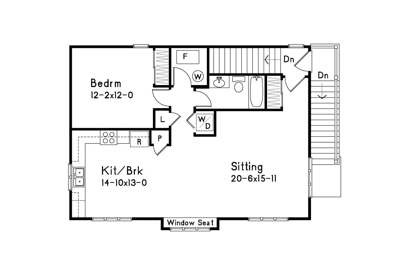 Secondary Image - Traditional House Plan - 80255 - 2nd Floor Plan