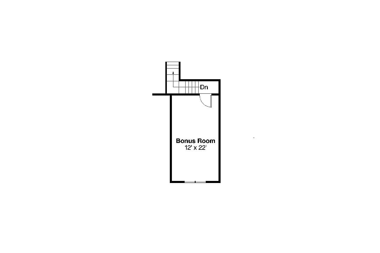 Secondary Image - Ranch House Plan - Springbrook 81488 - 2nd Floor Plan