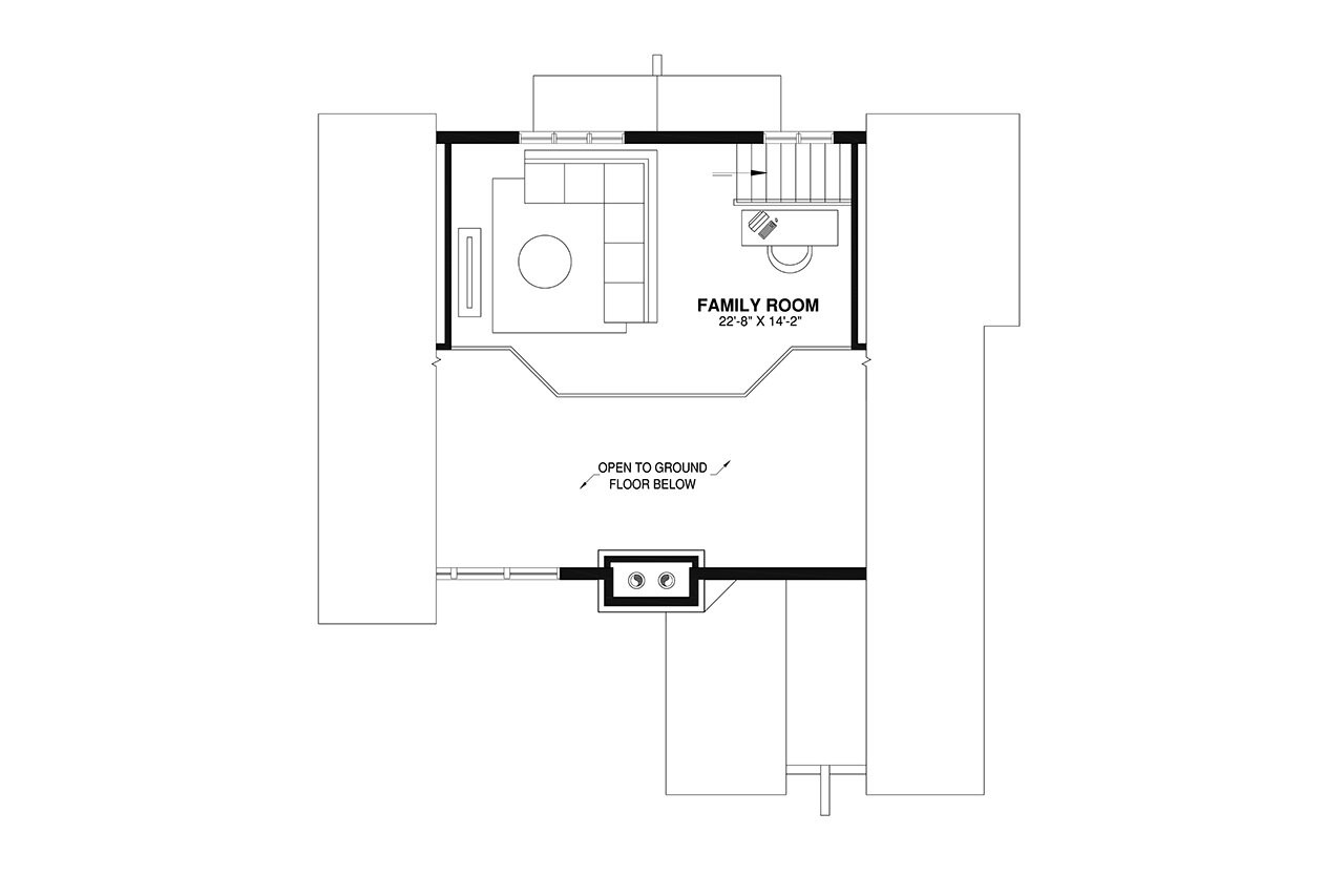 Lodge Style House Plan - Sun Stream 1 81841 - 2nd Floor Plan