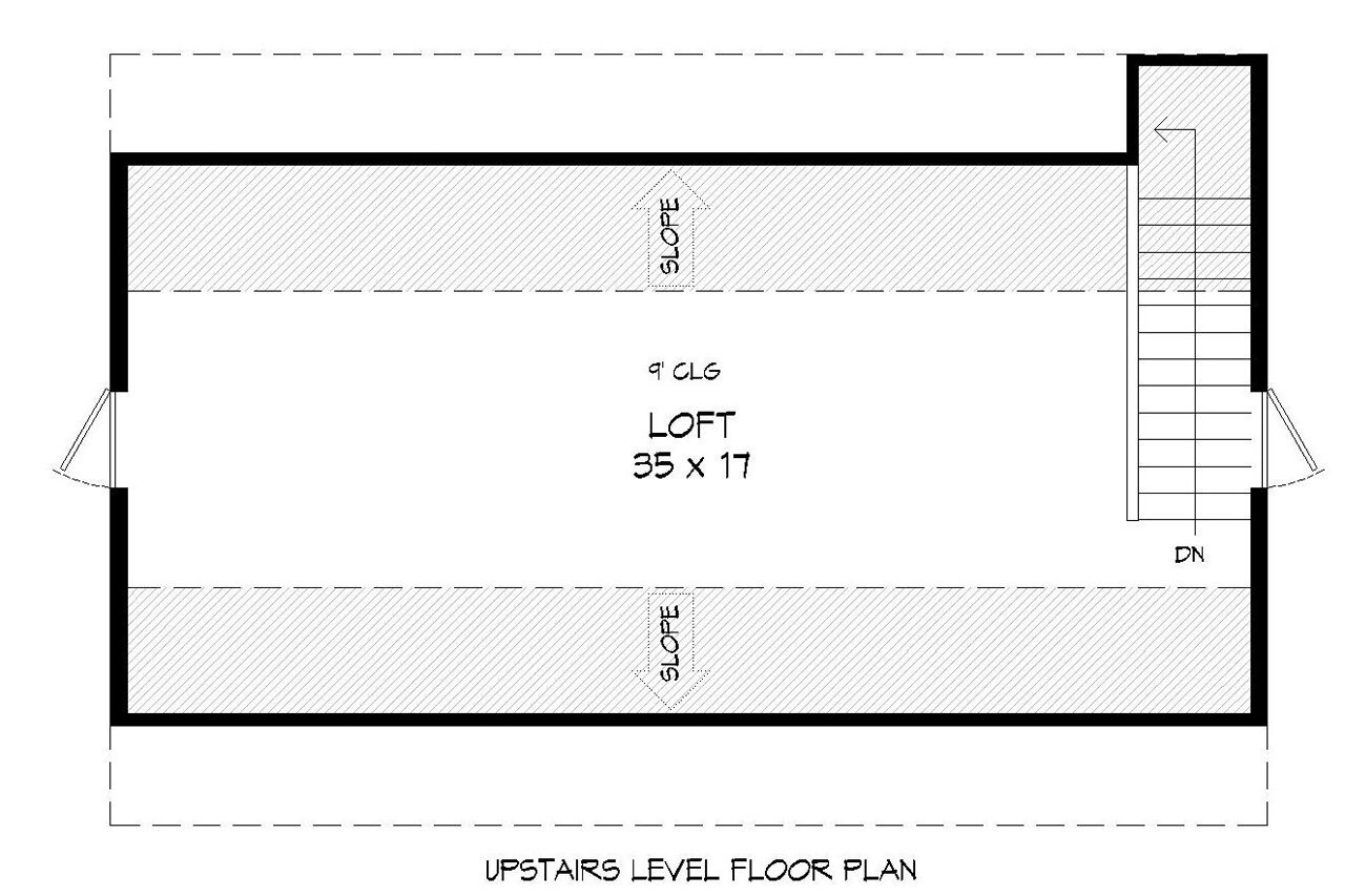 Secondary Image - Farmhouse House Plan - Barn 82644 - 2nd Floor Plan