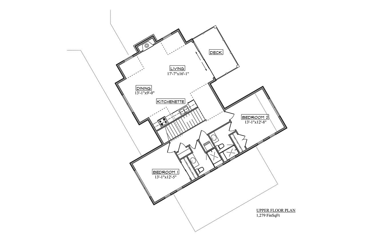 Secondary Image - Lodge Style House Plan - Daniels Park 82960 - 2nd Floor Plan