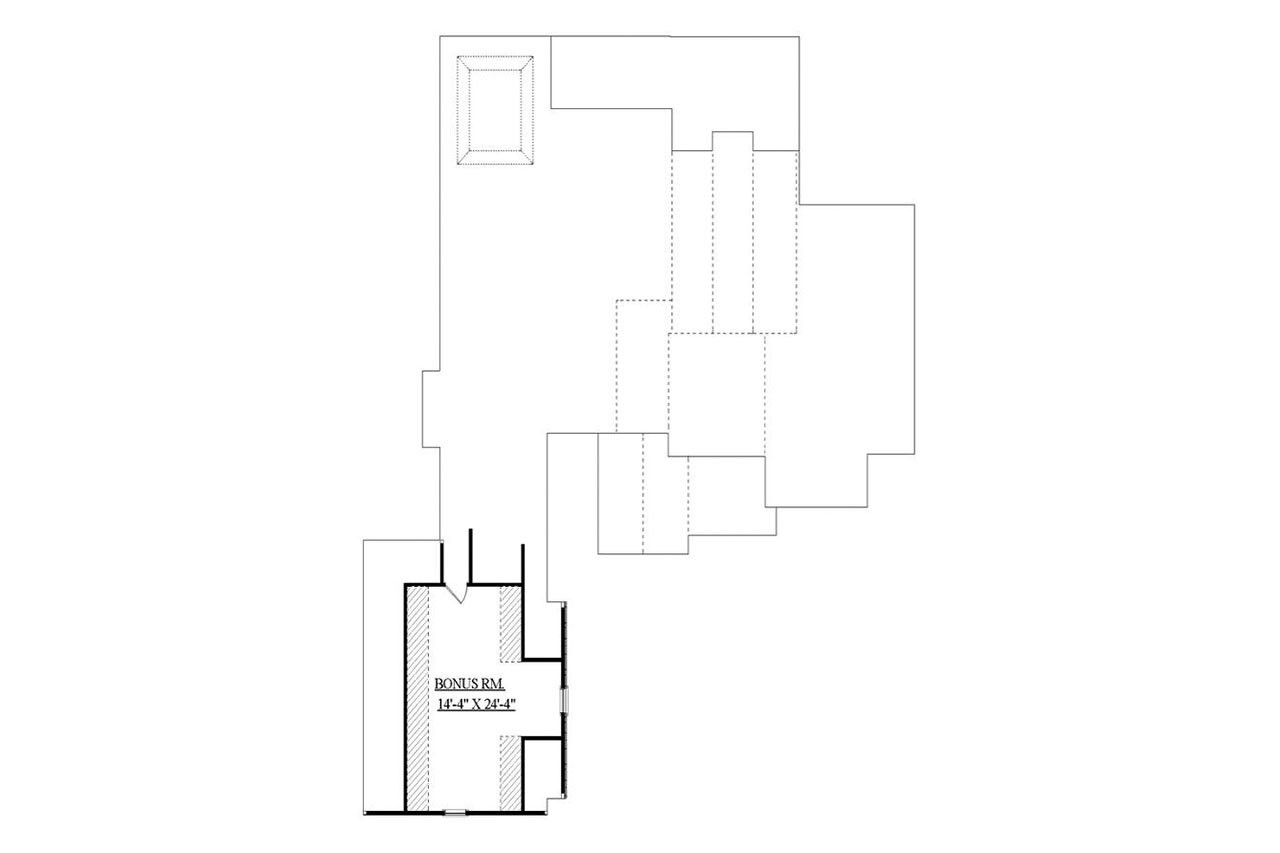 Secondary Image - Craftsman House Plan - Englewood 86344 - 2nd Floor Plan