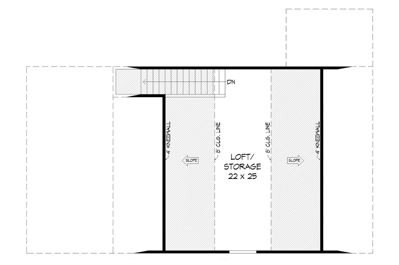 Secondary Image - Traditional House Plan - Rolling Meadows 86581 - 2nd Floor Plan
