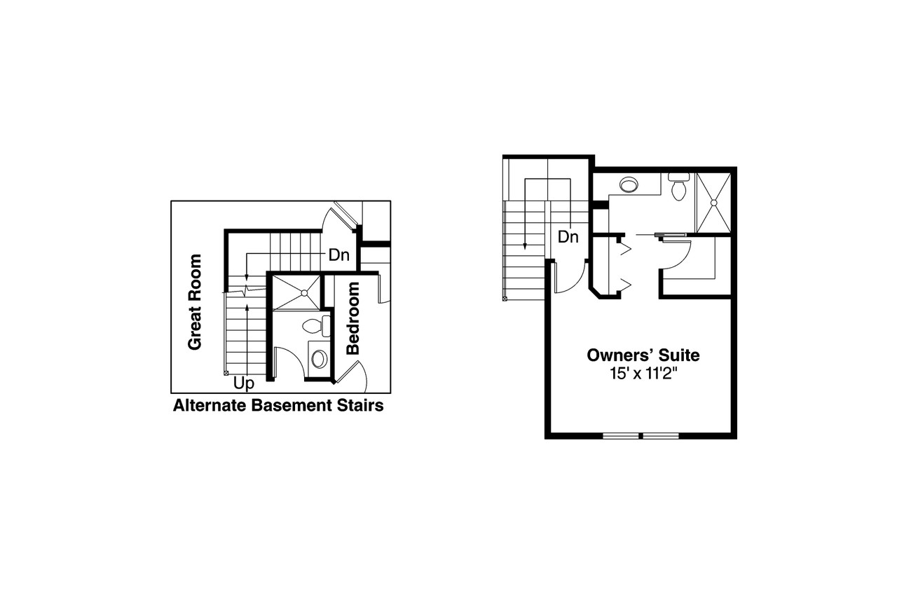 Secondary Image - Country House Plan - Lockhart 87198 - 2nd Floor Plan