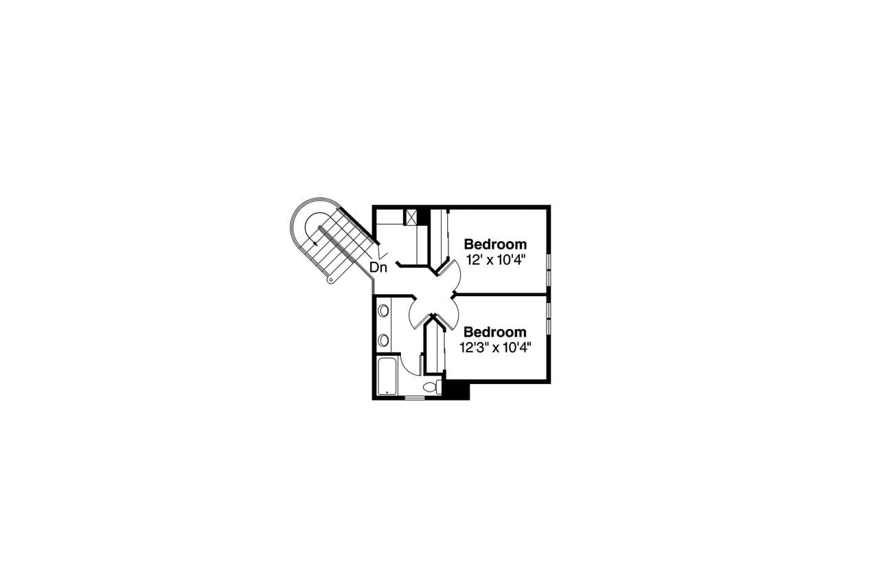 Secondary Image - Country House Plan - Jasmine 88267 - 2nd Floor Plan