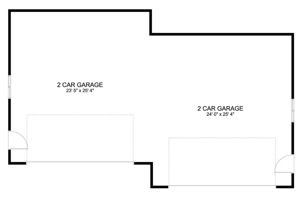 Traditional House Plan - Thompson 88450 - 1st Floor Plan