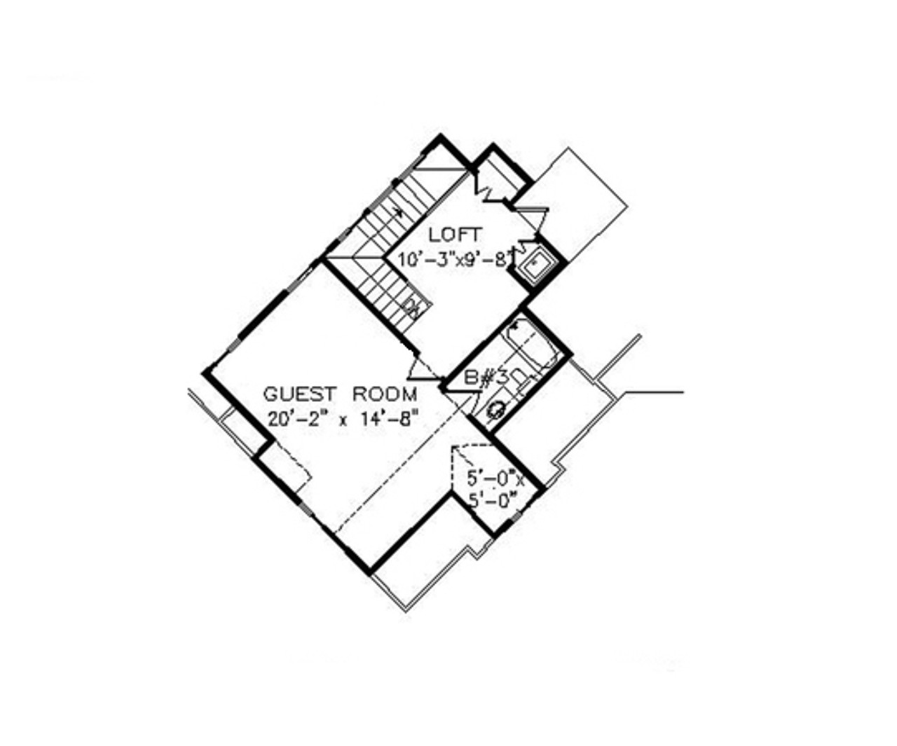 Farmhouse House Plan - Chestatee River B 88521 - Optional Floor Plan