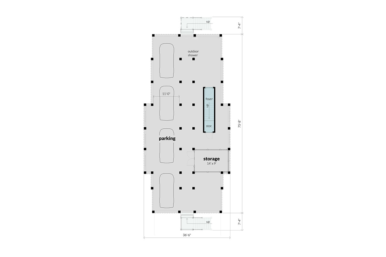 Cape Cod House Plan - Fenton 89217 - Other Floor Plan