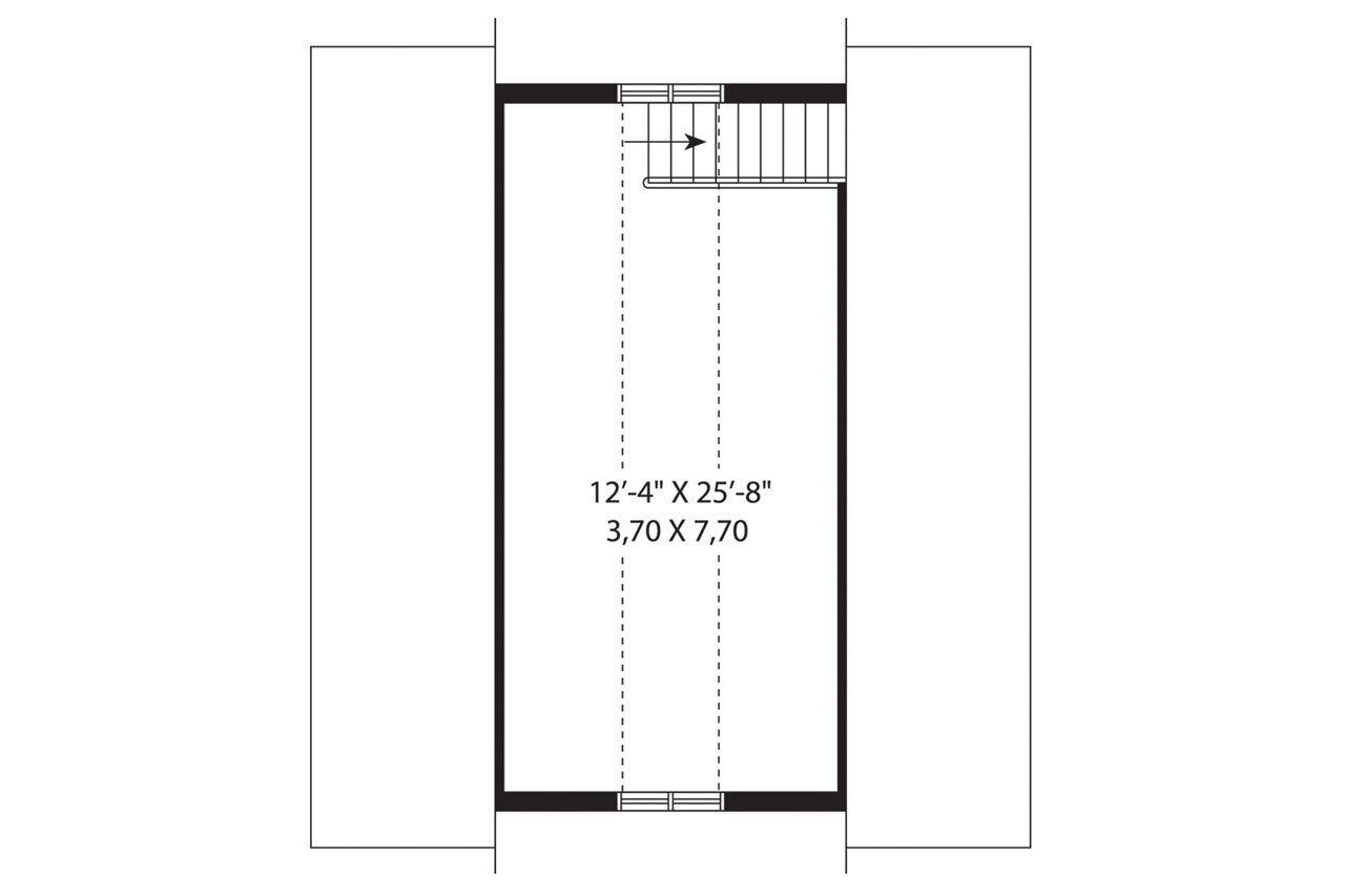 Secondary Image - Craftsman House Plan - Double Glide 1 89424 - 2nd Floor Plan