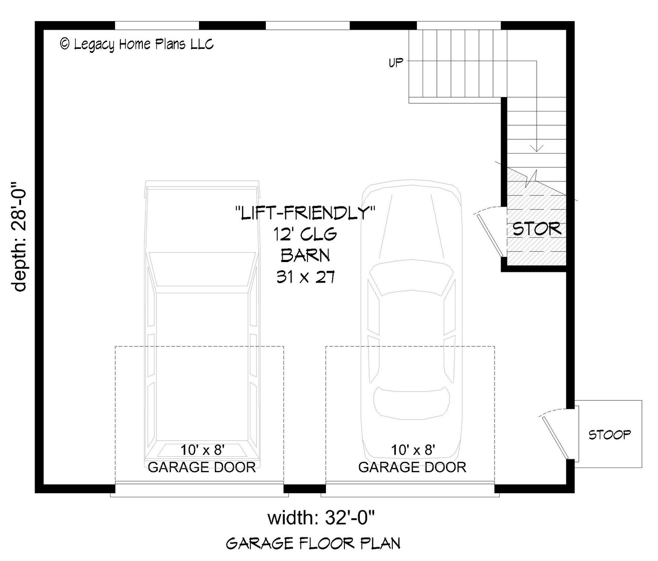 Country House Plan - Grande Pines 90235 - 1st Floor Plan