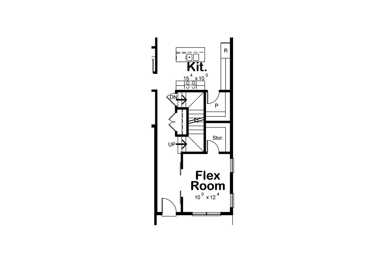 Craftsman House Plan - Harmon Haven 90627 - Optional Floor Plan