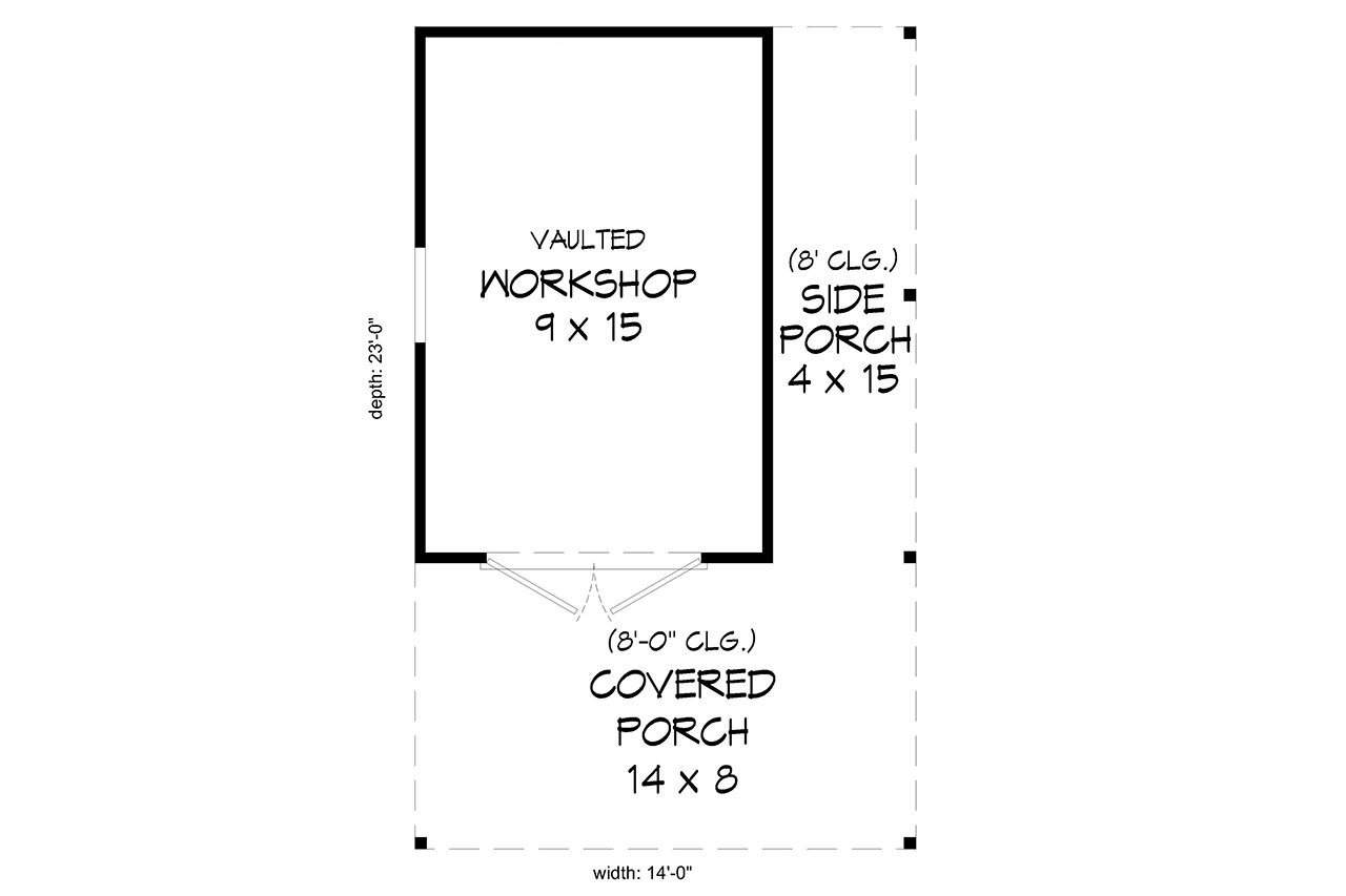 Traditional House Plan - Haygood Point 91481 - 1st Floor Plan