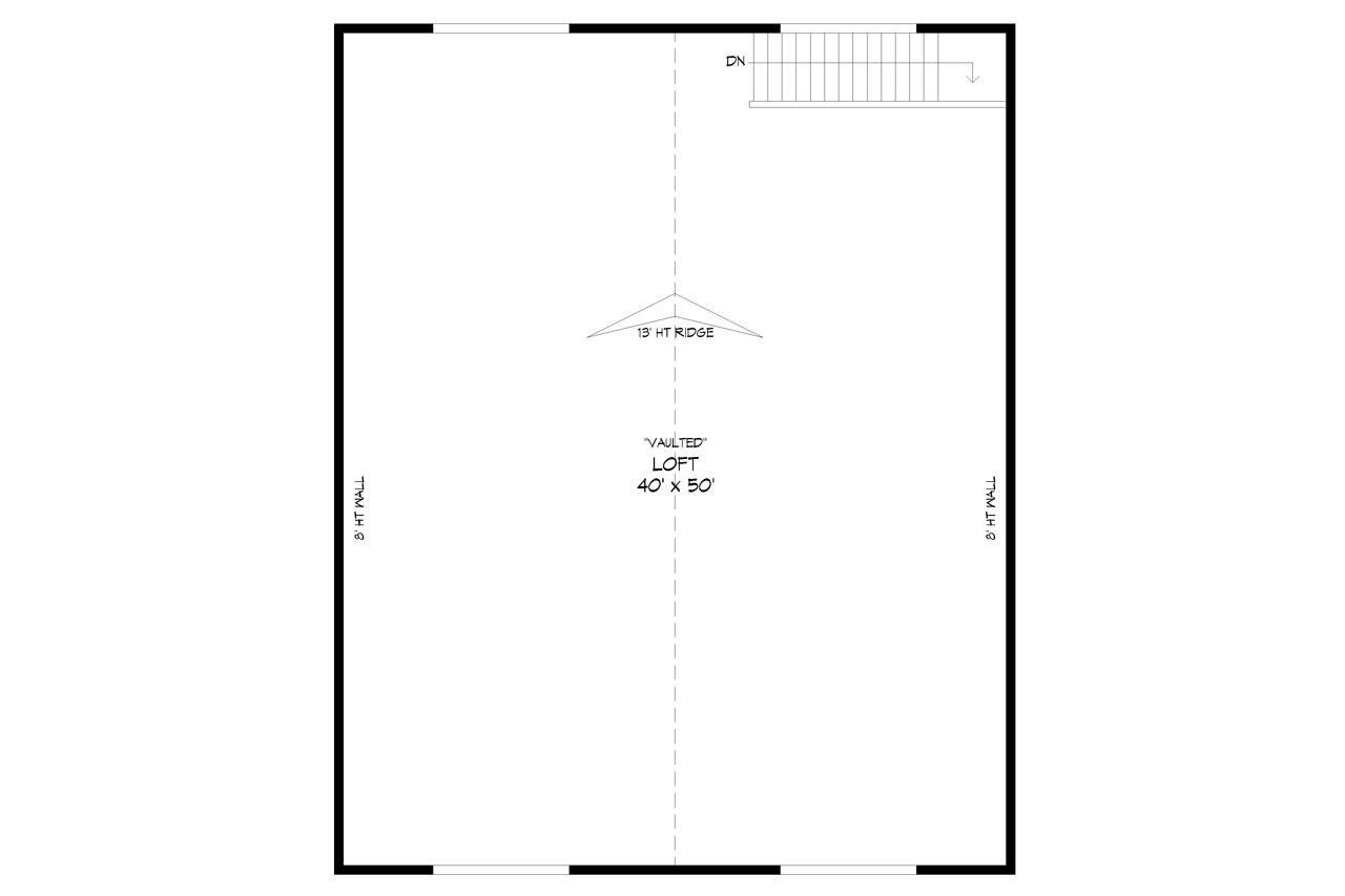 Secondary Image - Traditional House Plan - Bottle Bay 91617 - 2nd Floor Plan