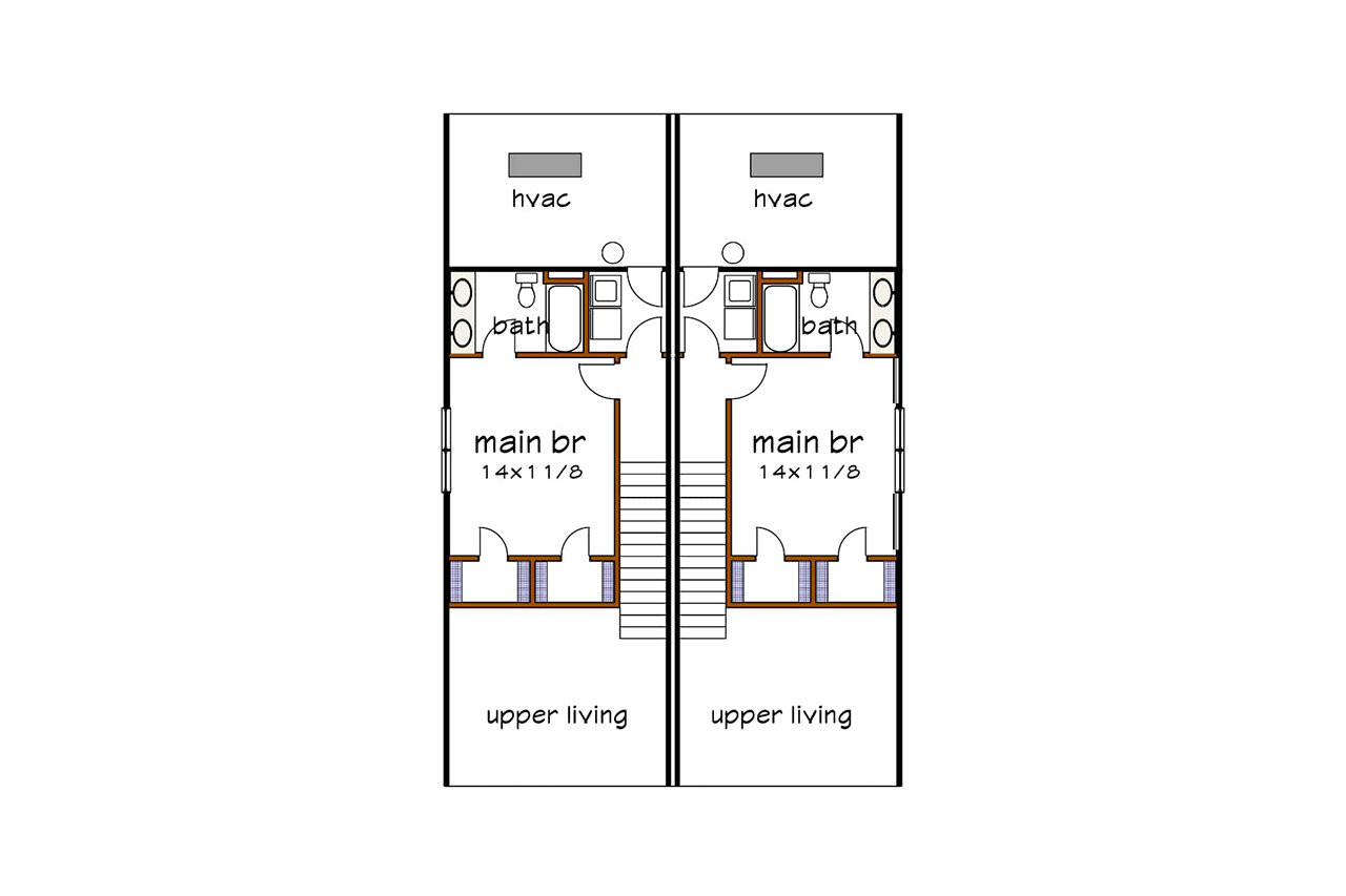 Bungalow House Plan - 92609 - 2nd Floor Plan