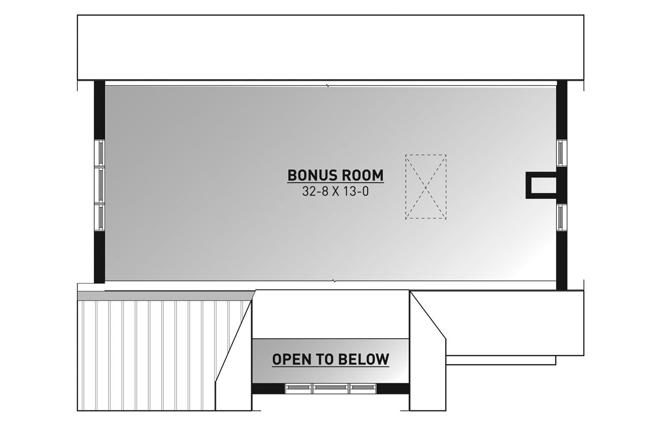 Farmhouse House Plan - Spruce 96912 - 2nd Floor Plan