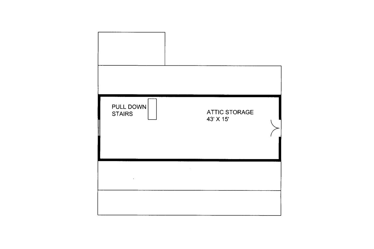 Traditional House Plan - 98632 - 2nd Floor Plan