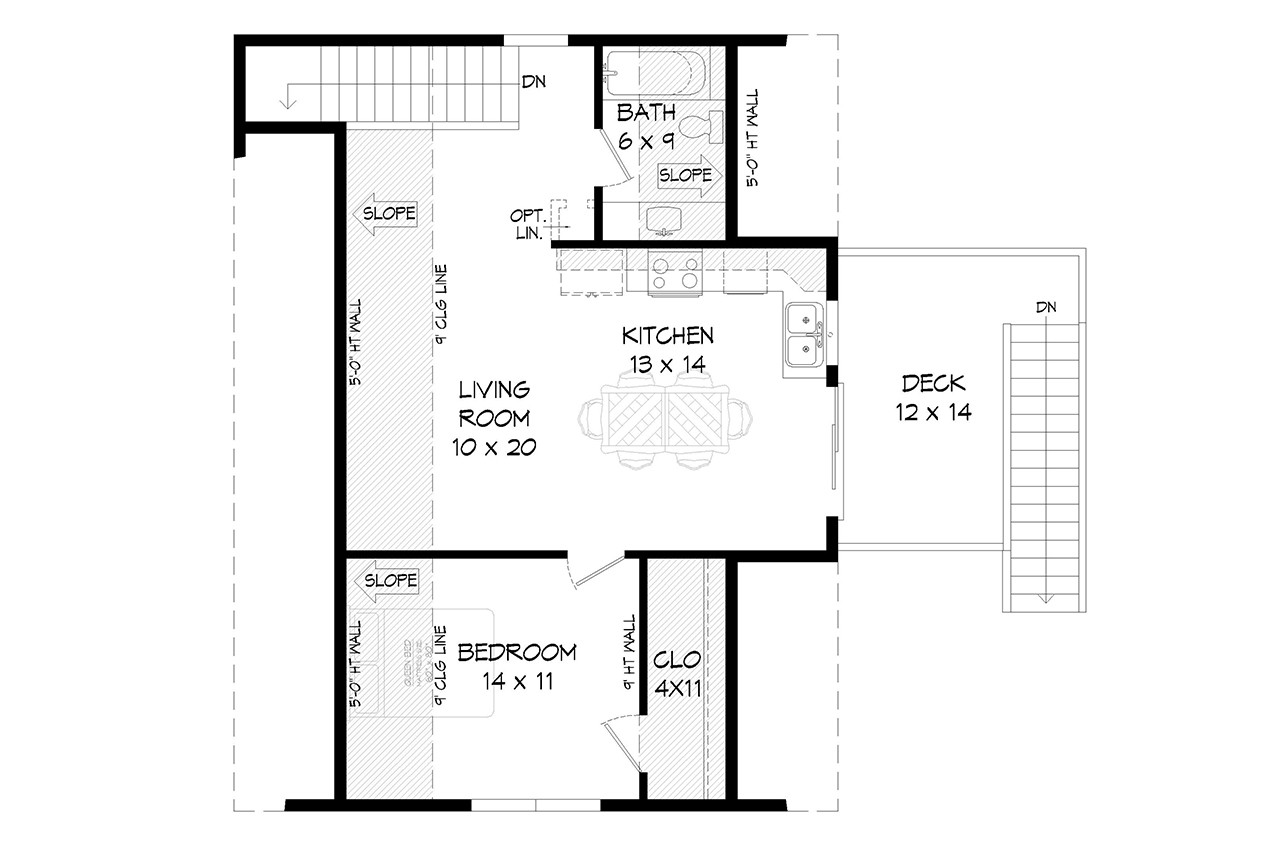 Secondary Image - Lodge Style House Plan - Jonvick Creek 26968 - 2nd Floor Plan