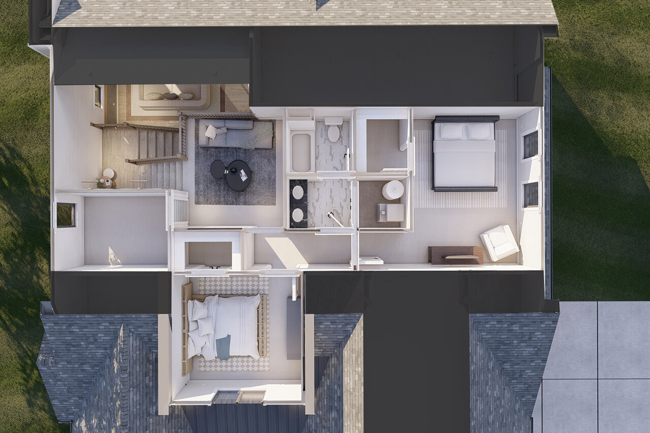 Aerial 2nd Floor - Other Floor Plan