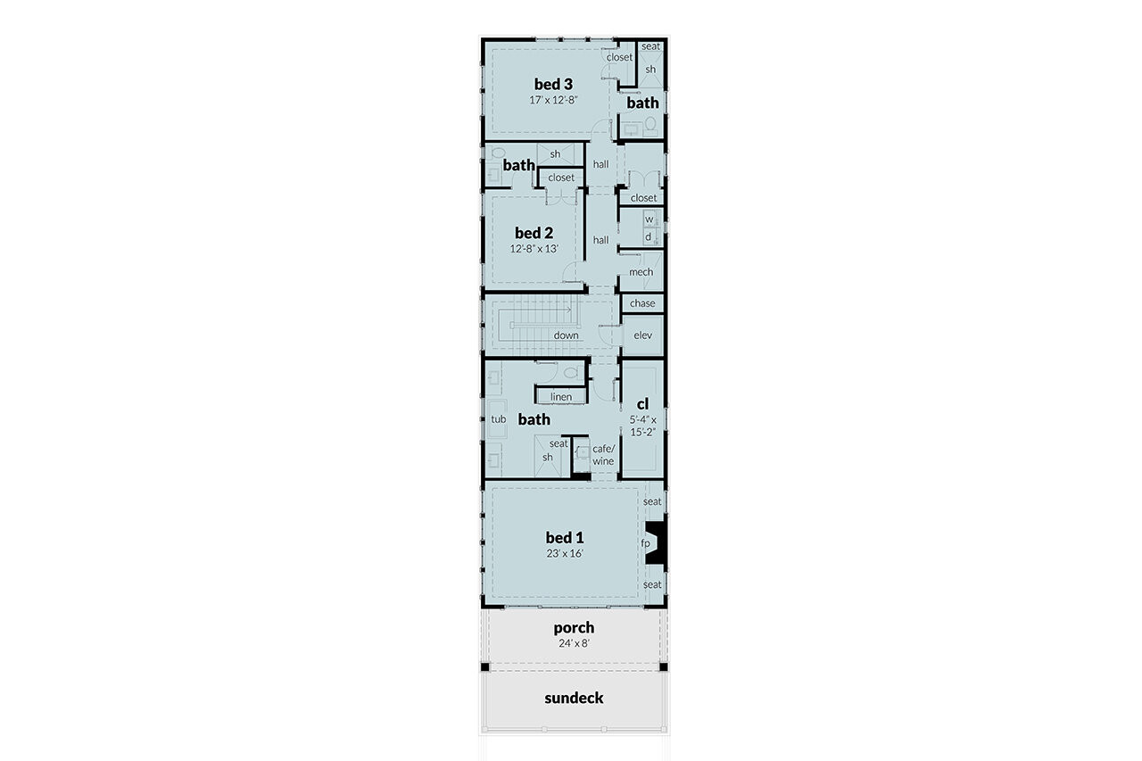 Secondary Image - Southern House Plan - Crescent 30353 - Optional Floor Plan