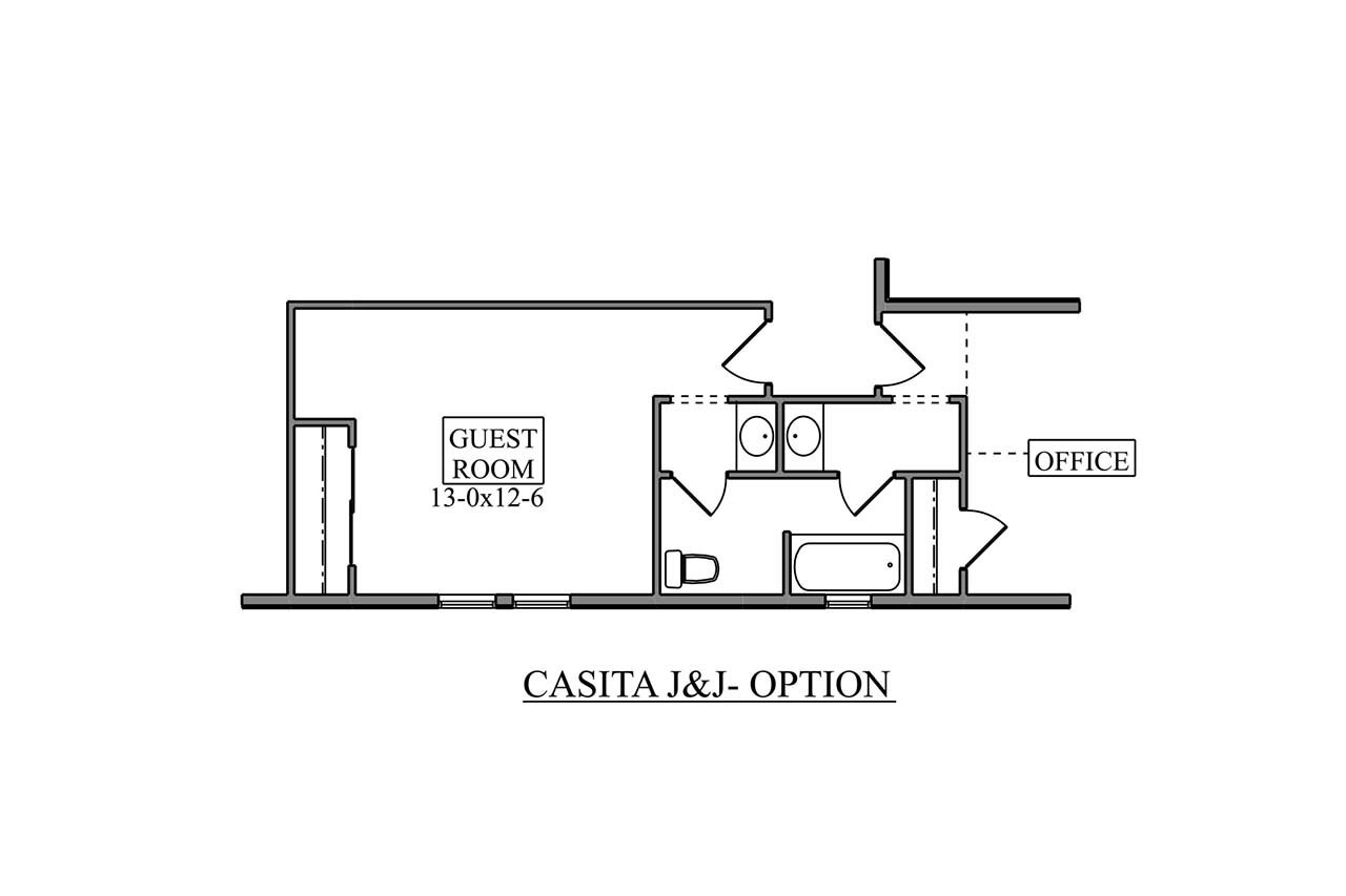 Craftsman House Plan - Stonefly 86278 - Optional Floor Plan