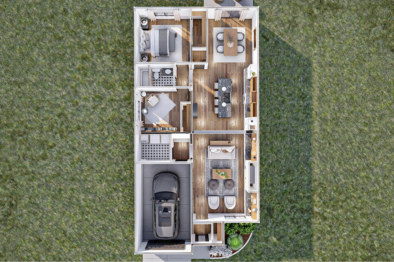 Aerial View - Other Floor Plan