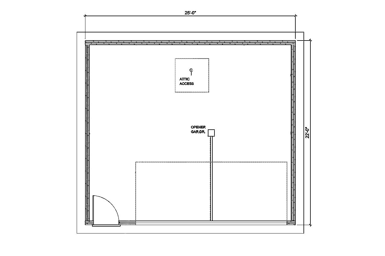 Garage Floor Plan - Other Floor Plan