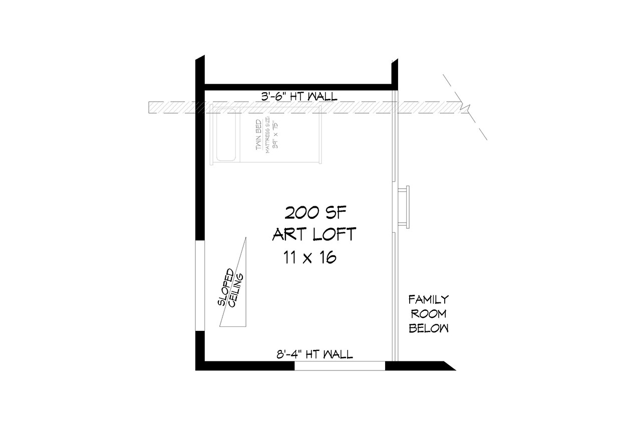 Contemporary House Plan - Valley Eagle 95146 - Other Floor Plan