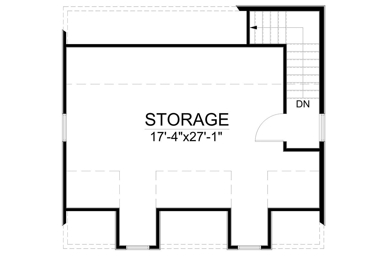Secondary Image - Colonial House Plan - 27287 - 2nd Floor Plan