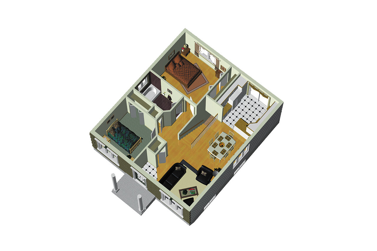 European House Plan - 89753 - Other Floor Plan