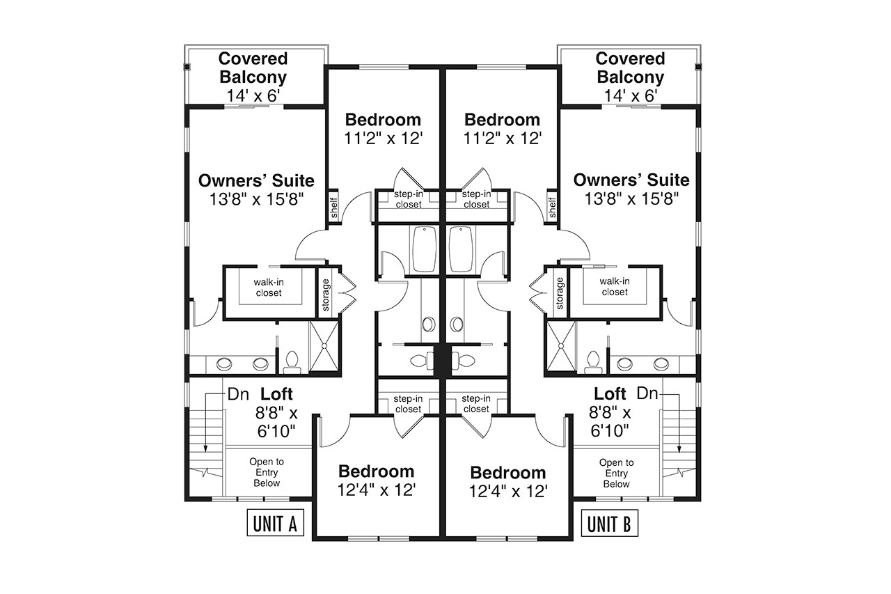 Secondary Image - Prairie House Plan - Holtwood 40377 - 2nd Floor Plan