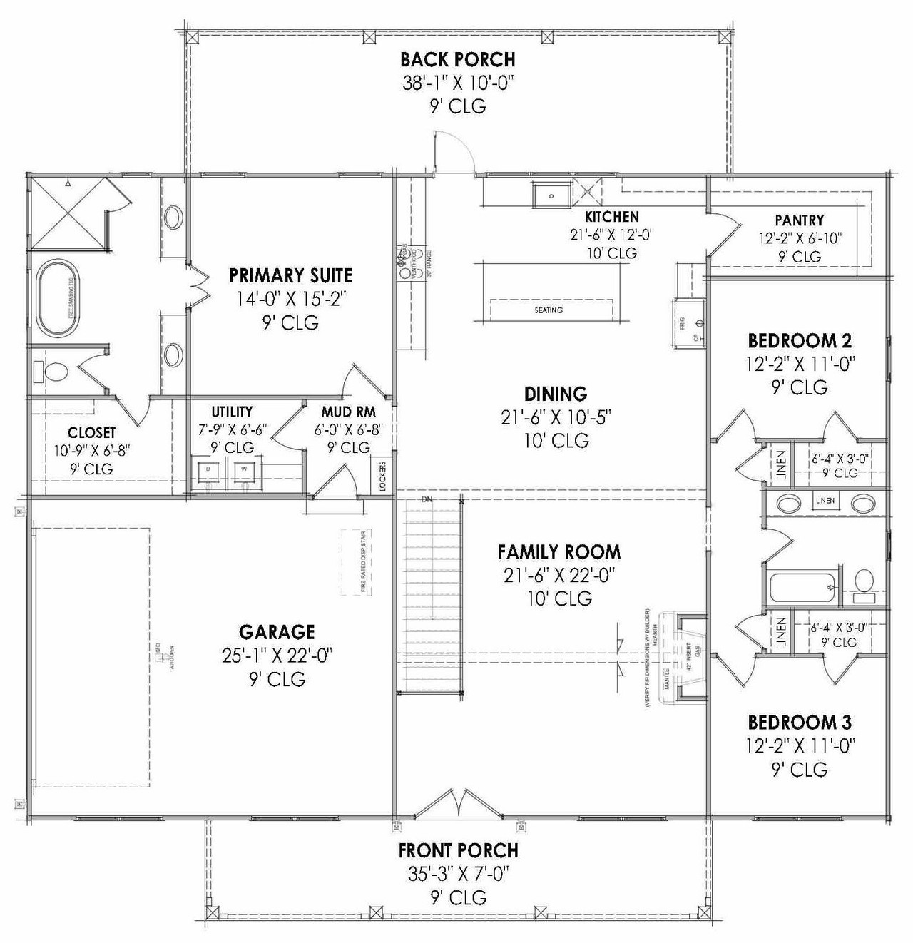 Farmhouse House Plan - 96104 - Optional Floor Plan